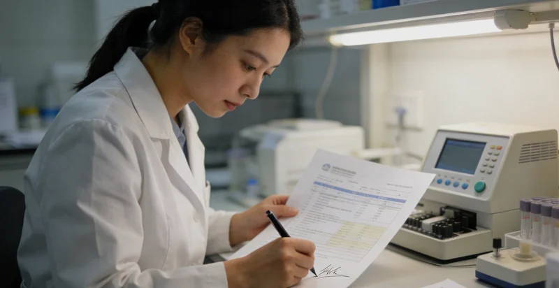 天津某实验室出具的基因检测报告