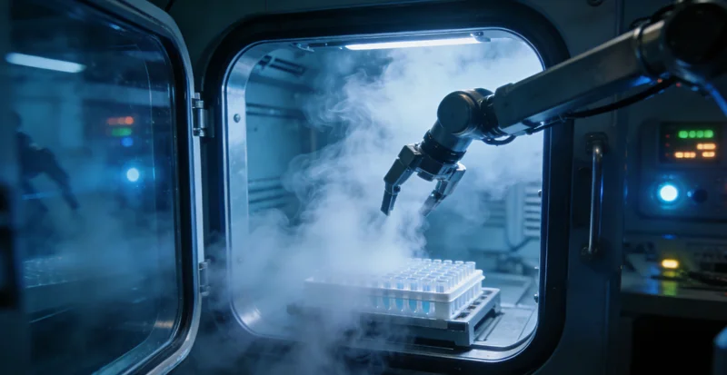 敦煌家庭共同查看和讨论基因检测