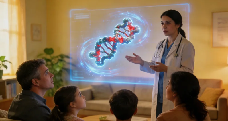 察右前旗家庭了解遗传风险后积极