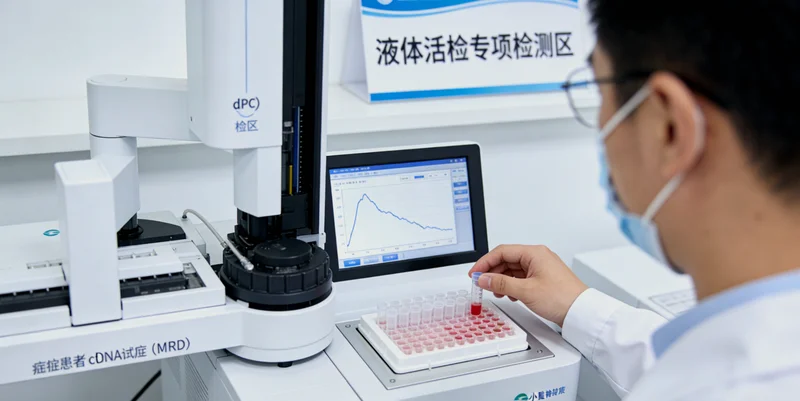 弥勒基因检测采样点，护士正在为