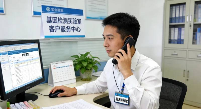 土特旗遗传咨询师为家庭解读基因