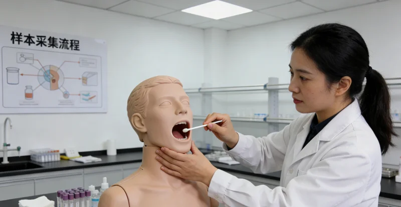 市级市垂体瘤基因检测采样过程