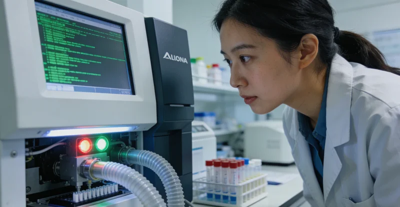 沙湾基因检测中心实验室操作场景