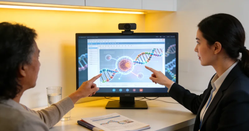 南安医院遗传咨询门诊医生与患者