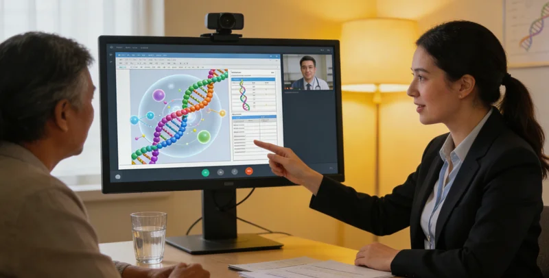 厦门医院遗传咨询门诊医生与患者