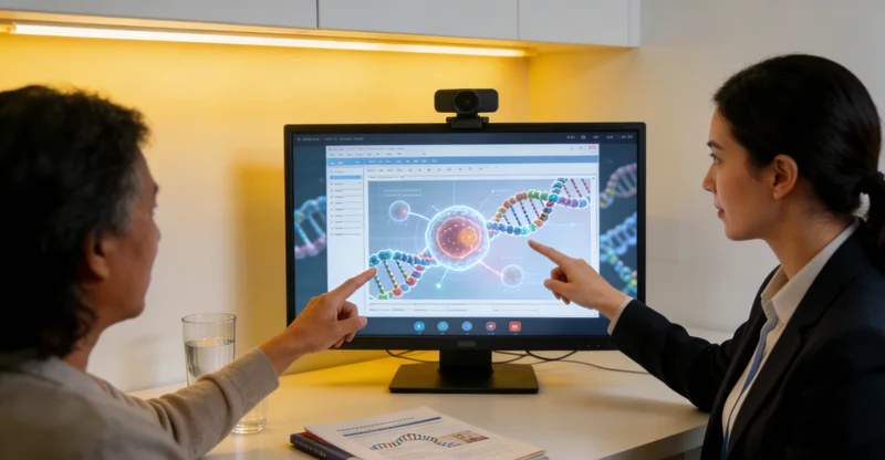 临海遗传咨询师向客户解读基因检
