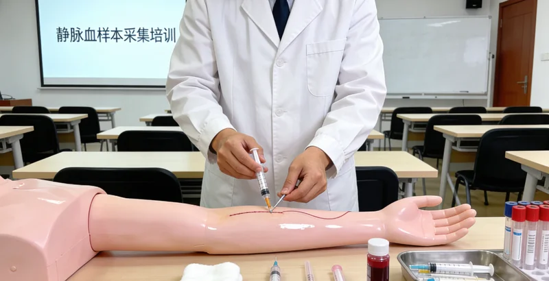 台州护士为患者进行基因检测静脉