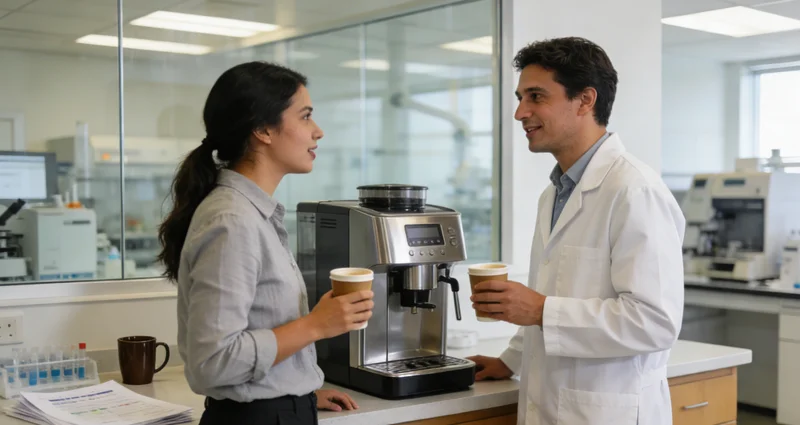 扎旗备孕夫妻查看报告并讨论生育