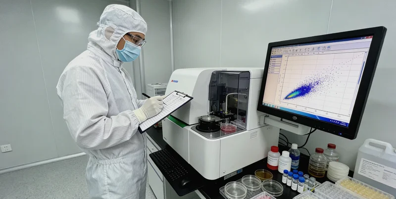 镰状细胞与正常红细胞对比显微镜