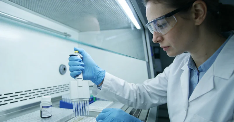 霸州基因检测中心护士进行静脉血