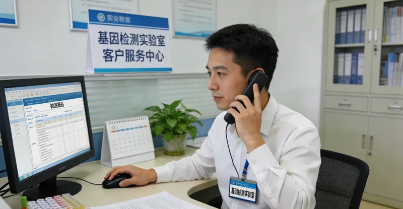 七台河医生为居民解读基因检测报