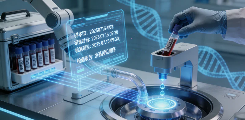 张家界血样采集后通过专业冷链送