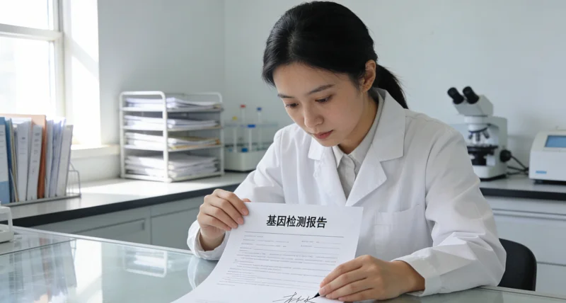 大石桥ATM基因检测报告详细解