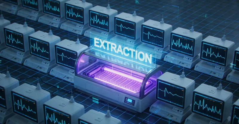 安陆基因检测实验室内部工作场景