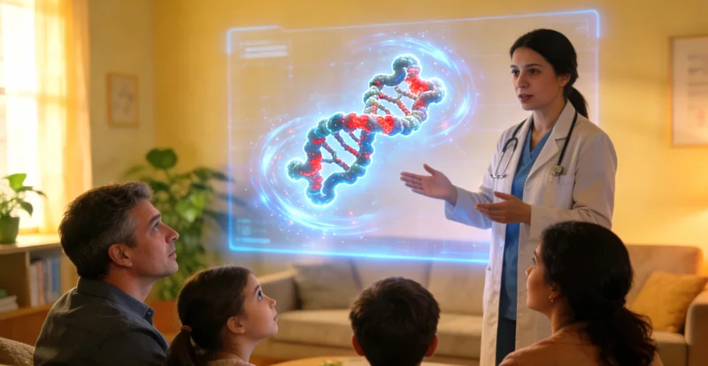 阿勒泰遗传咨询门诊医生与患者沟