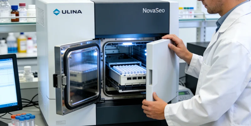 深圳 高科技基因测序实验室内部