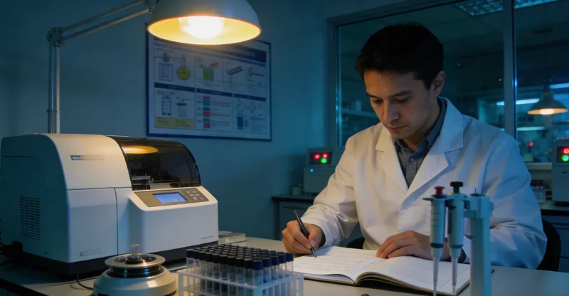 科右中旗年轻夫妇讨论基因检测与