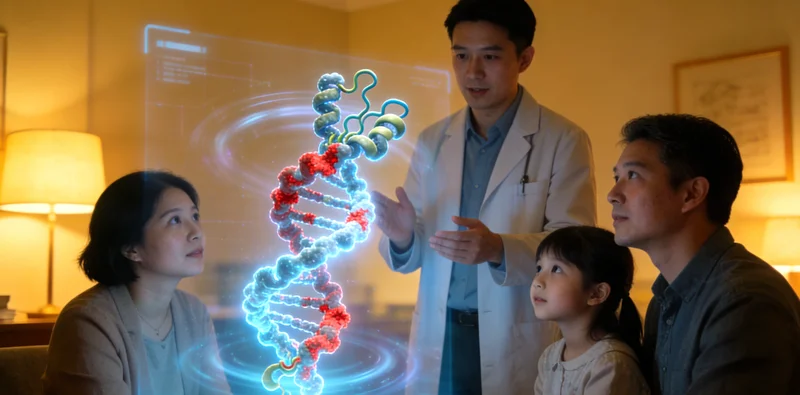 如皋遗传咨询医生与家庭沟通场景