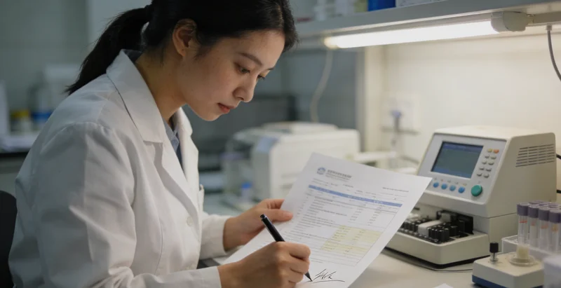 嵊州家庭查看基因检测报告与医生