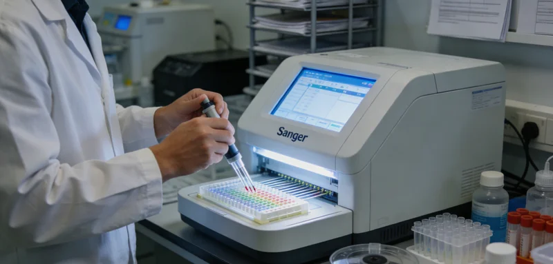 恩施州女性查看健康报告进行主动