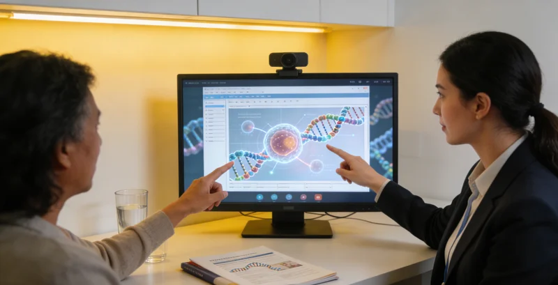 阜阳遗传咨询场景-医生绘制家族