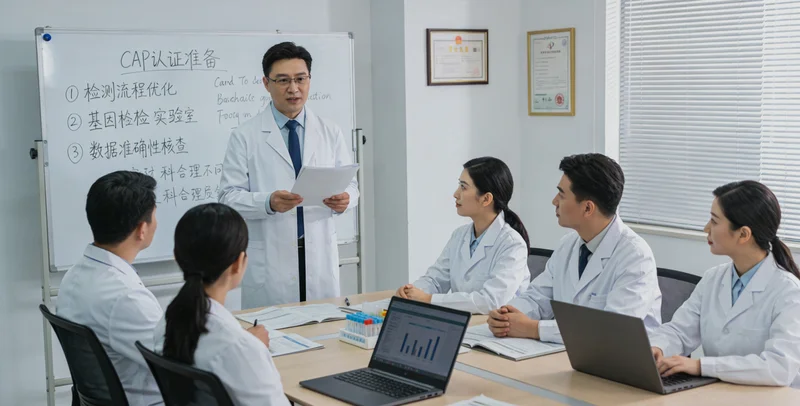 玉门居民根据基因检测结果进行乳