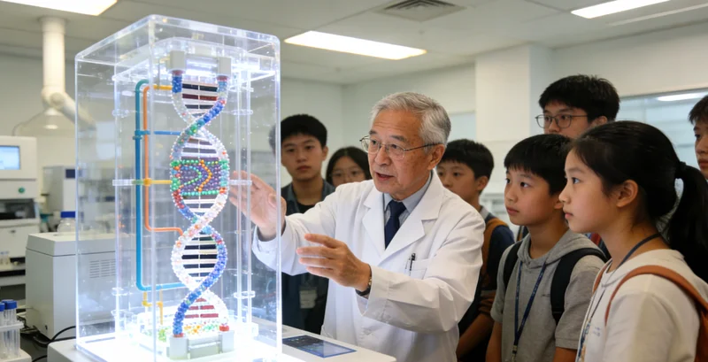 镇江家庭了解遗传信息示意图