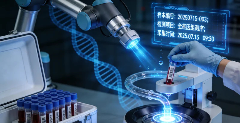 武汉市民查看肠镜报告并与医生沟