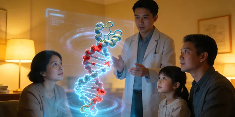 吴川 医生为患者解读基因检测报