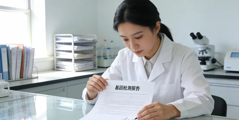 周口医生与患者共同解读基因检测