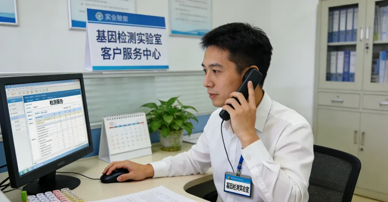 迁安遗传咨询师与居民亲切细致沟