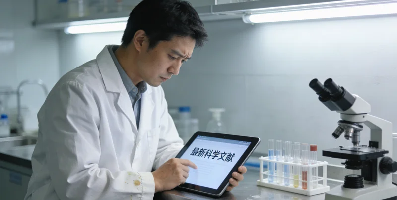 和田基因检测实验室样本分析工作