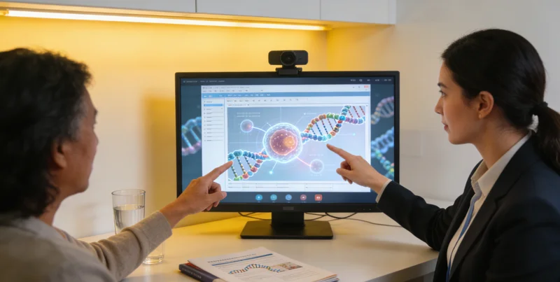 宜兴遗传咨询师与家庭沟通场景