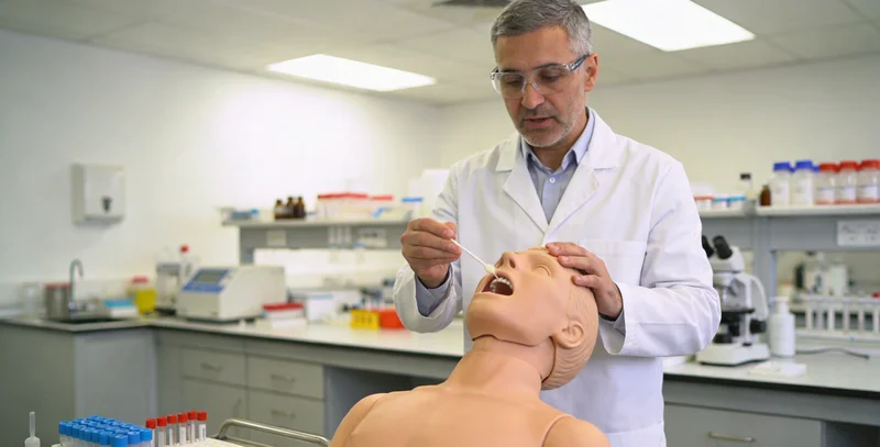 哈尔滨遗传咨询中心护士进行无创