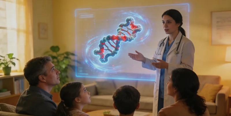 大兴安岭居民通过视频进行遗传咨