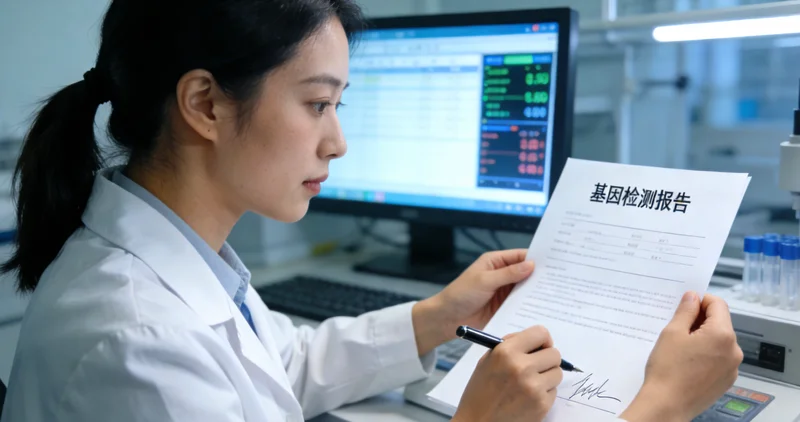 邯郸患者查看垂体瘤基因检测报告