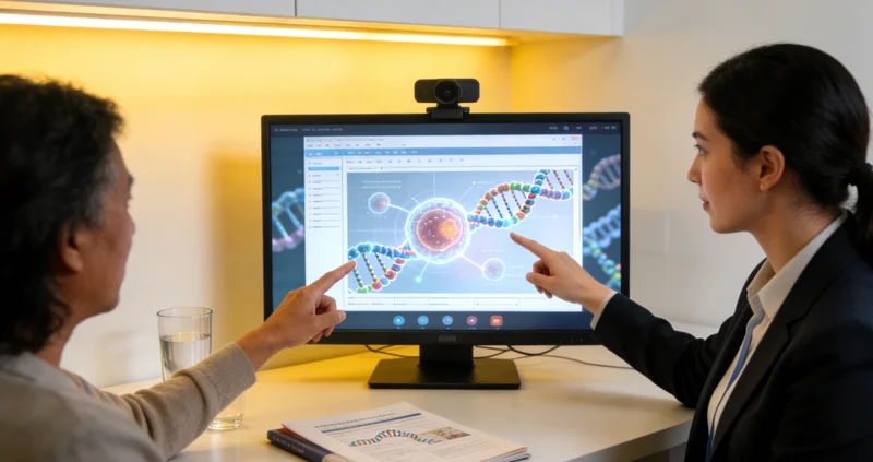 准旗医患沟通基因检测报告场景