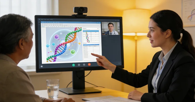 京山家庭遗传咨询示意图