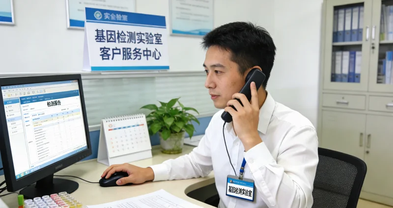 新密家庭遗传咨询场景图