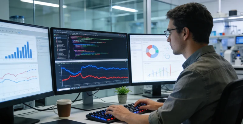 临沂基因检测实验室分析场景