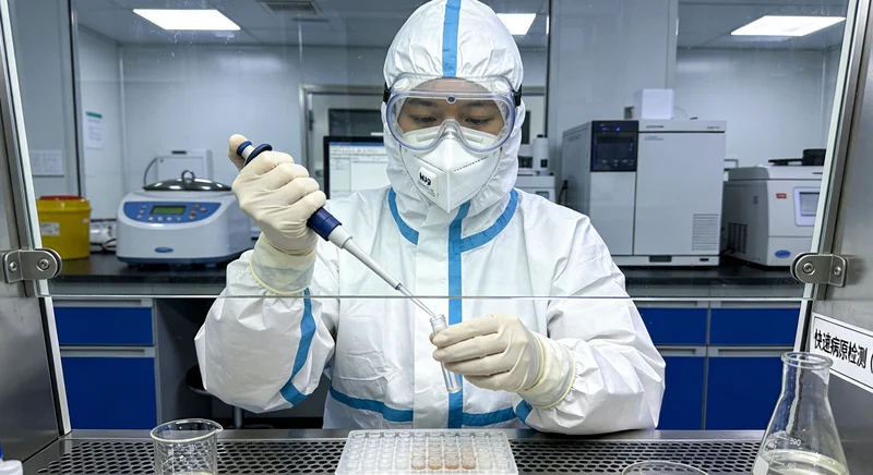 峨眉山女性在自然环境中放松微笑