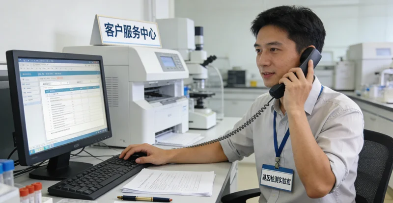 安丘家庭共同查看健康报告并讨论