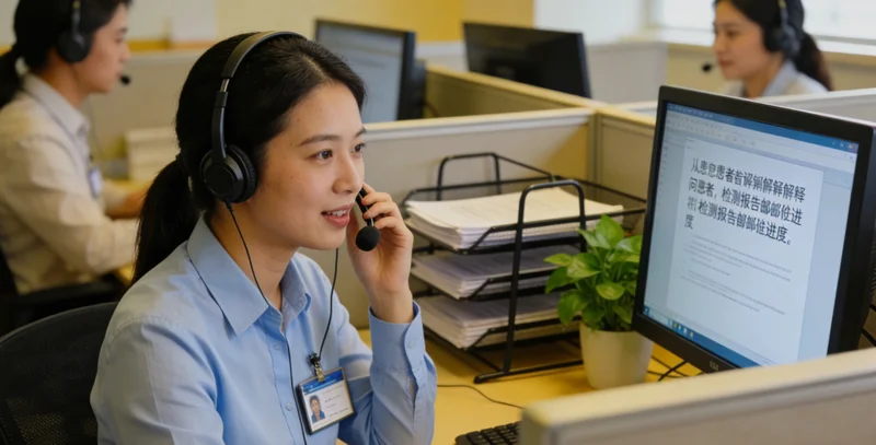 巴中市民与医生沟通基因检测报告