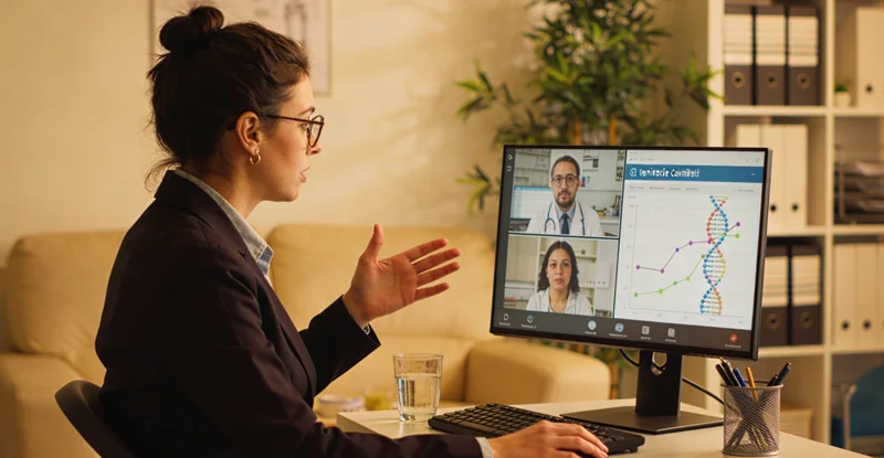 和龙遗传咨询师为家庭解读基因检