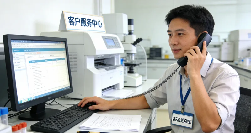 共青城基因检测专家为家庭进行遗