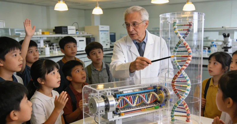 桐乡遗传咨询师向家庭讲解基因检