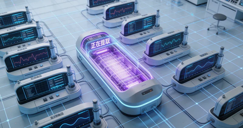 陆丰基因实验室测序仪工作场景