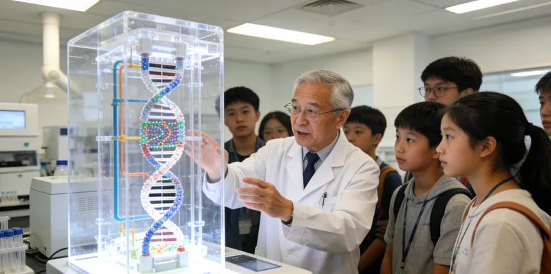 乌拉特中旗居民在医院进行遗传咨