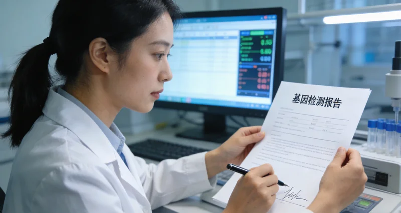 深圳遗传咨询师与咨询者解读基因