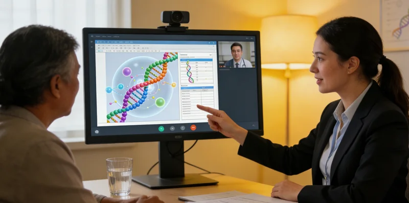 呼和浩特遗传咨询场景-医生与咨